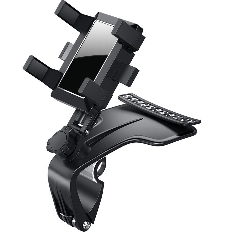 Car Phone Holder with Parking Number Plate
